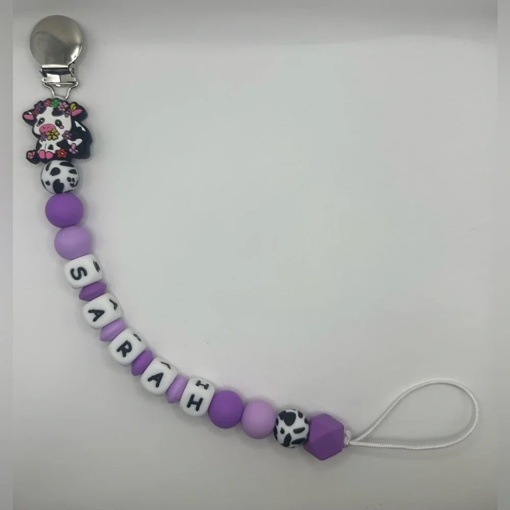 Personalized Pacifier Clip!